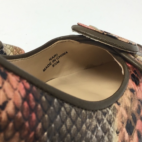 J.Reneé Nari Birch Multi Snakeskin Print Heels. - Picture 15 of 16